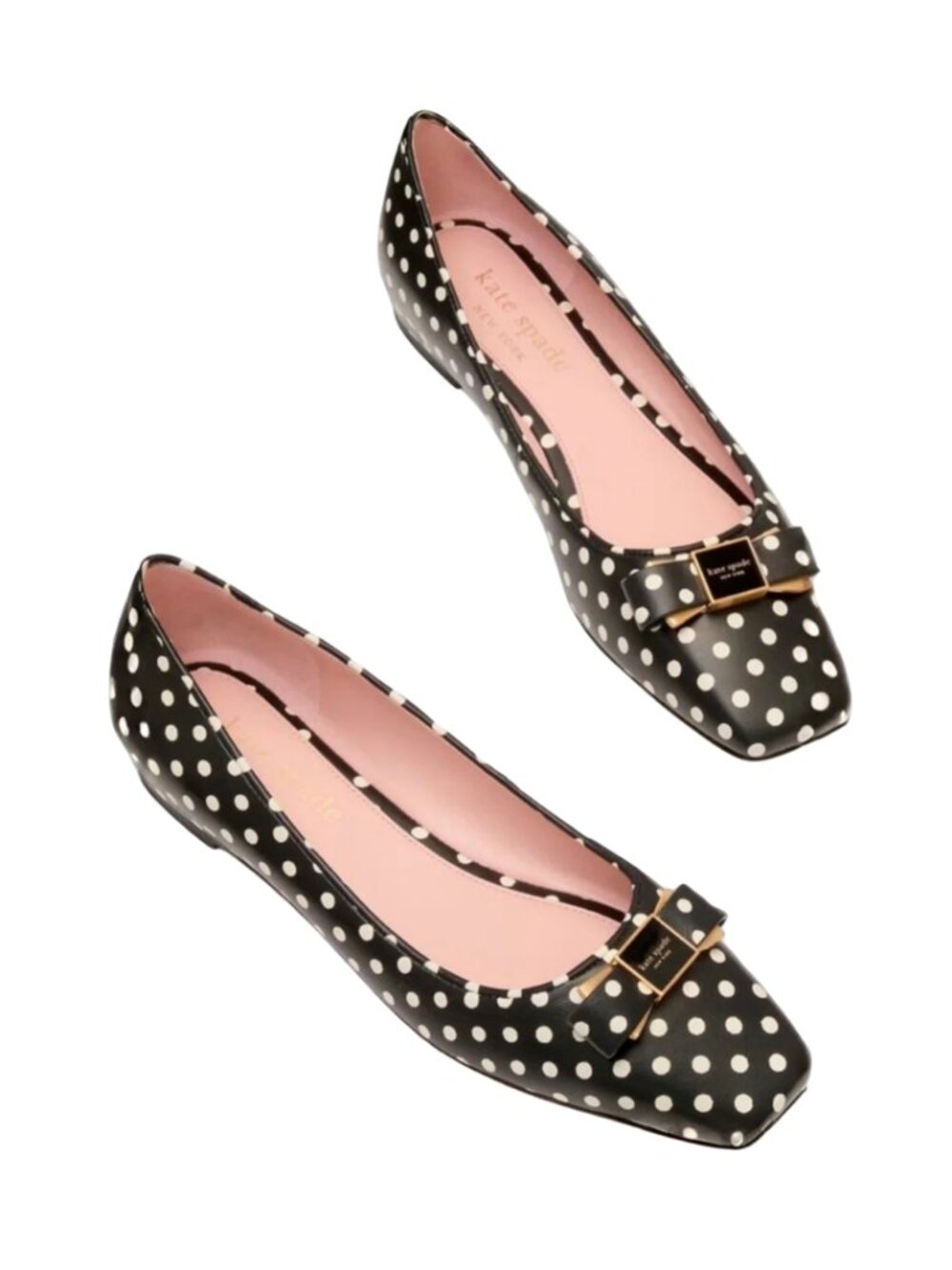 kate spade new york Bowdie Ballet Flats Shoes Breezy Dot